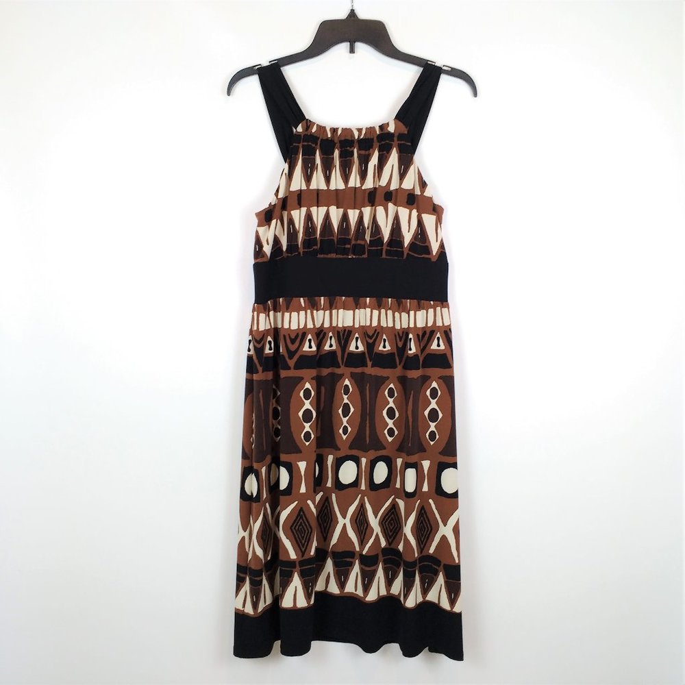 Jones New York Tribal Print Dress Size 8